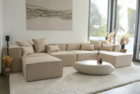 Home Deluxe Sofa Couch Modularsofa Wohnzimmersofa Schlafsofa in Wohnzimmer Couch