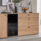 Interliving Wohnzimmer Serie 2024 – Sideboard 33, Eiche Pertaining To Sideboard Für Wohnzimmer