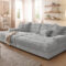 Kawola Big Sofa Lana Stoff Grau Throughout Big Sofa Grau