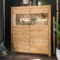 Wohnzimmer Highboard Wildeiche Divrina Aus Massivholz 4 Türen With Highboard Wohnzimmer